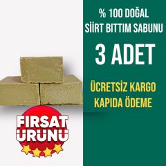 Siirt bıttım sabunu 3 adet