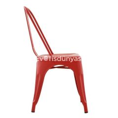 Tolix Sandalye Kırmızı