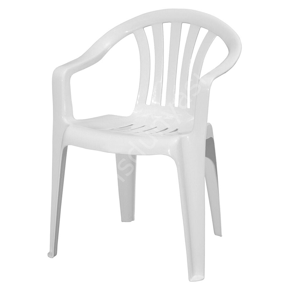 Yelda Plastik Sandalye Beyaz
