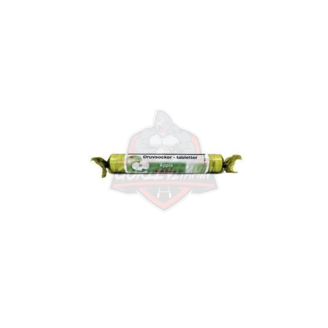ÜZÜM ŞEKERLİ RULO MEYVE AROMALI GLİKOZ (GLUCOSE) TABLET (ELMA)