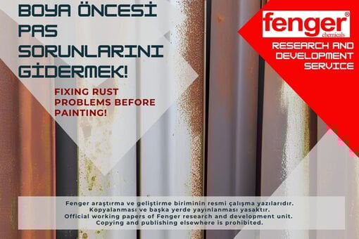 Boya öncesi pas sorunlarını gidermek için gerekli kimyasalın özellikleri nelerdir?