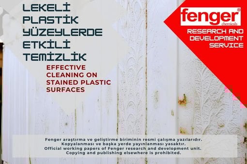 Çıkmayan plastik üzeri lekelerin en etkili çözüm yolu!