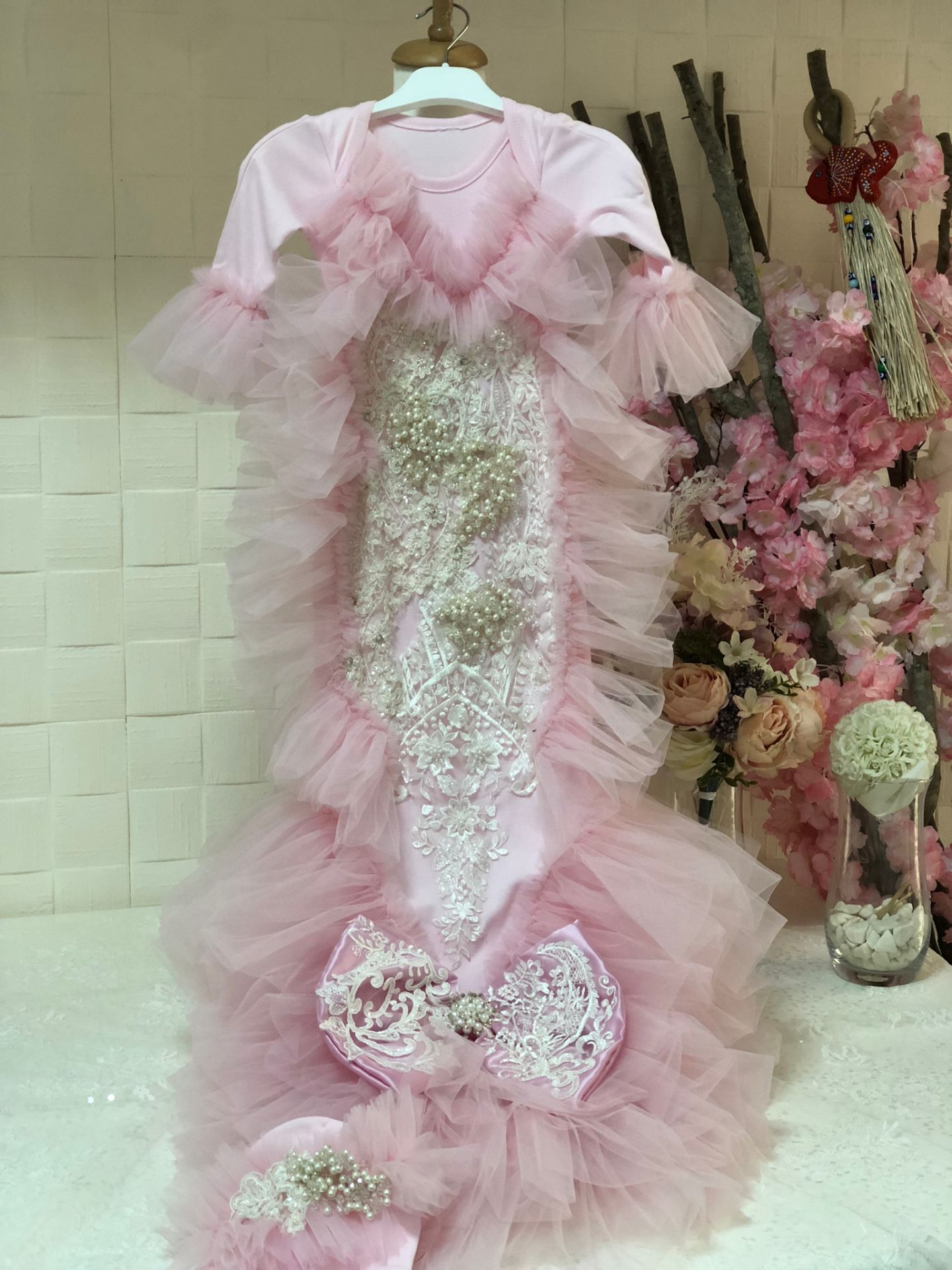 Claire Baby Gown