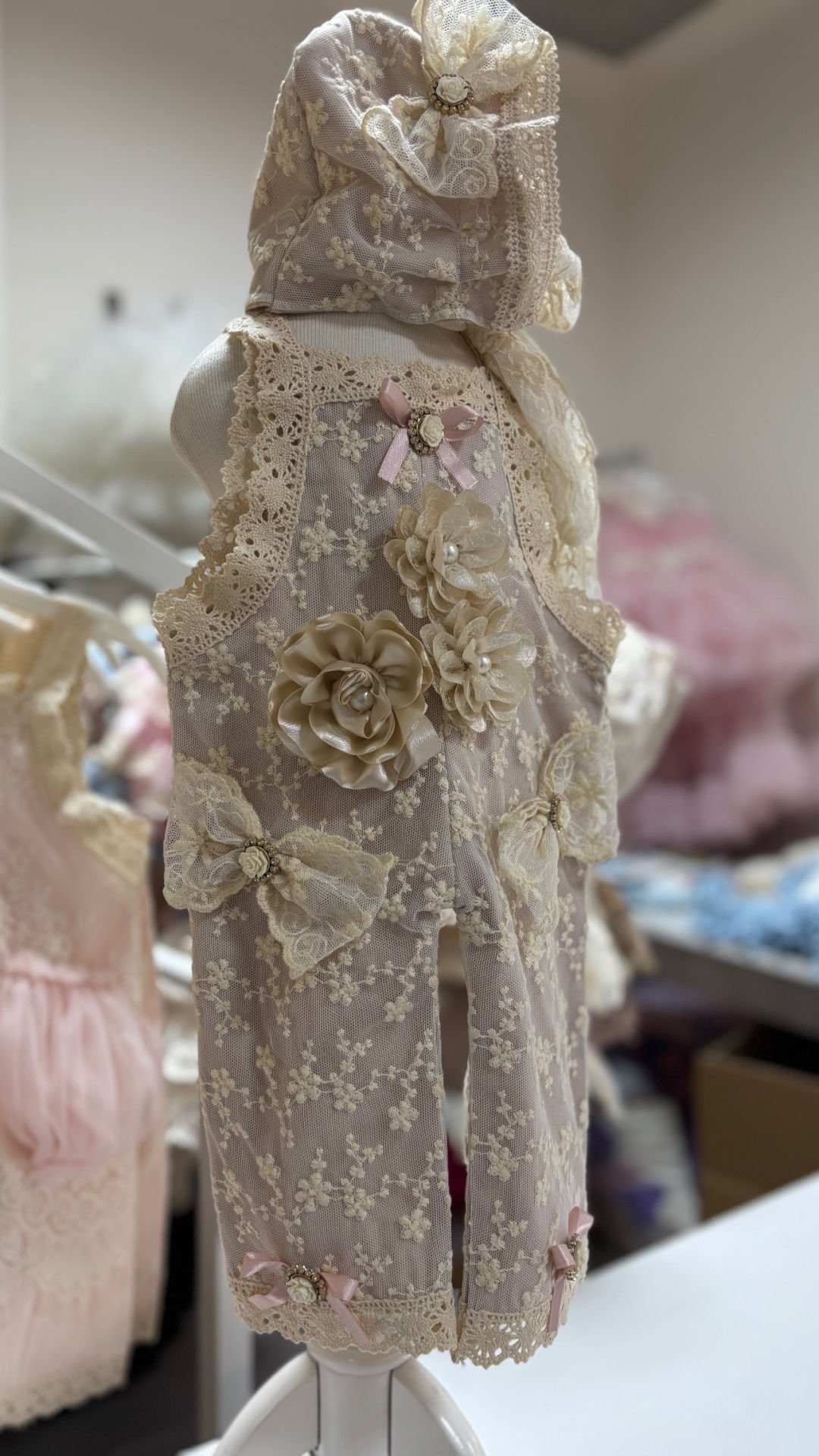 Melody Romper And Bonnet