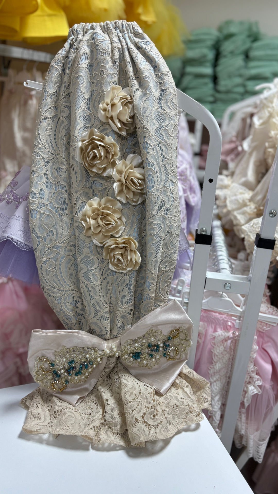 Blue Lace Cocoon