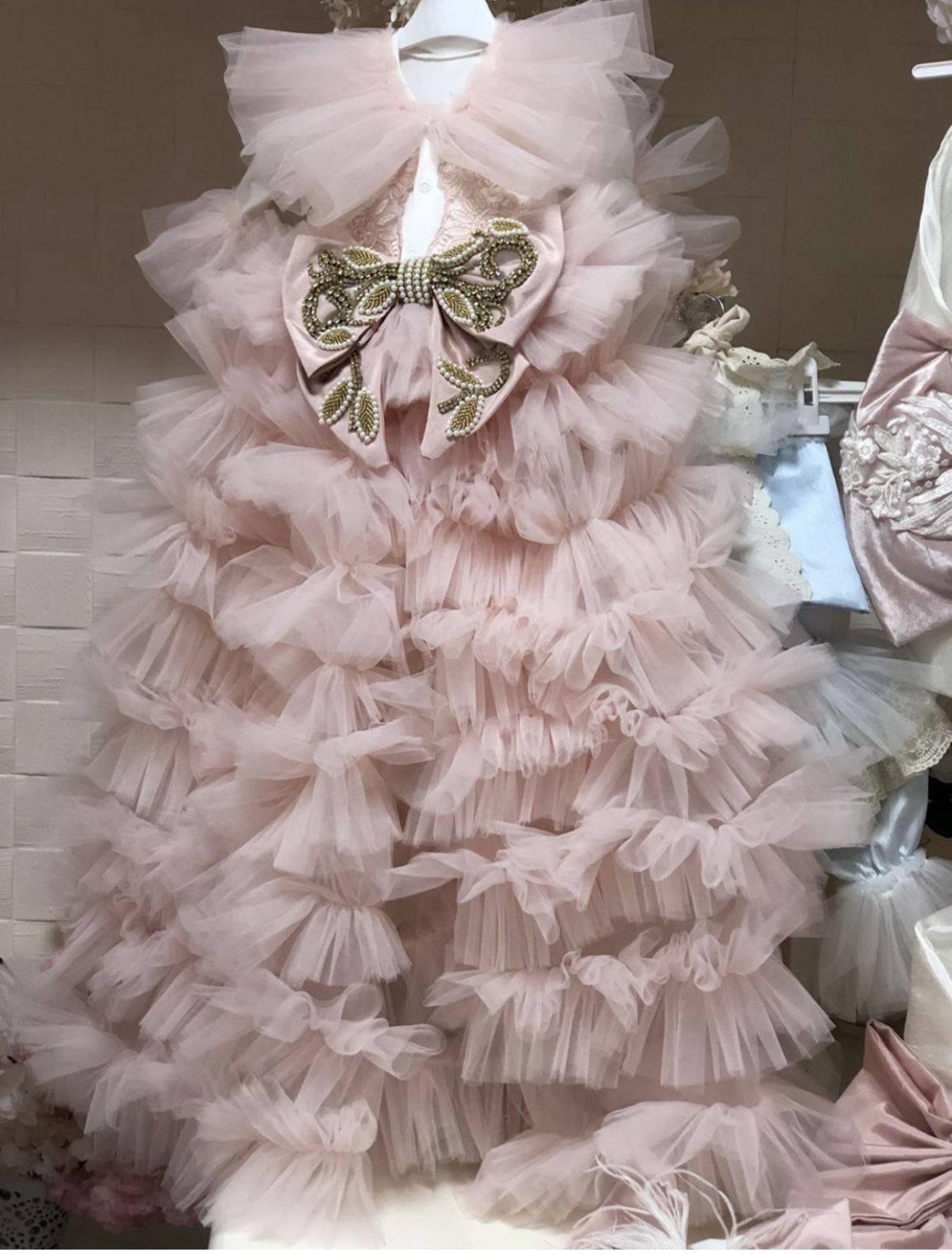 Pink Baby Gown