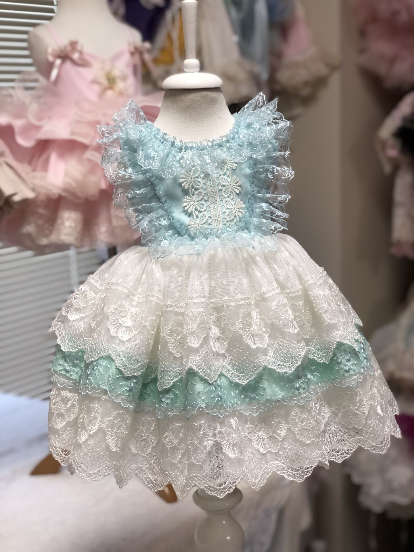 Easter Green Dress