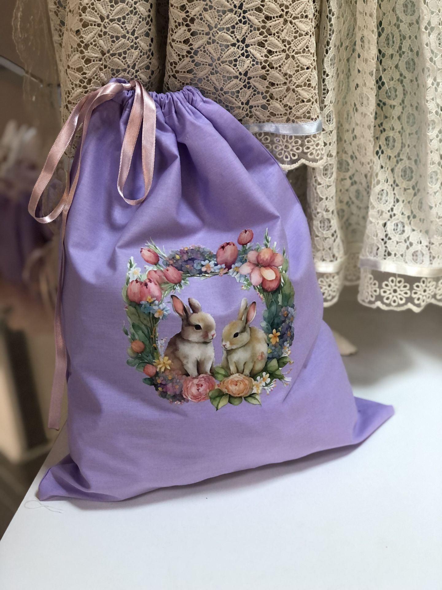 Easter sack Purple