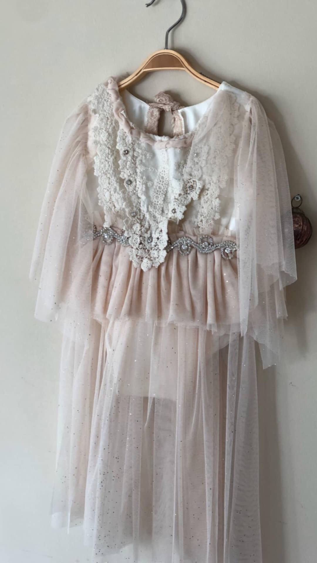 Mary Vintage Romper Dress