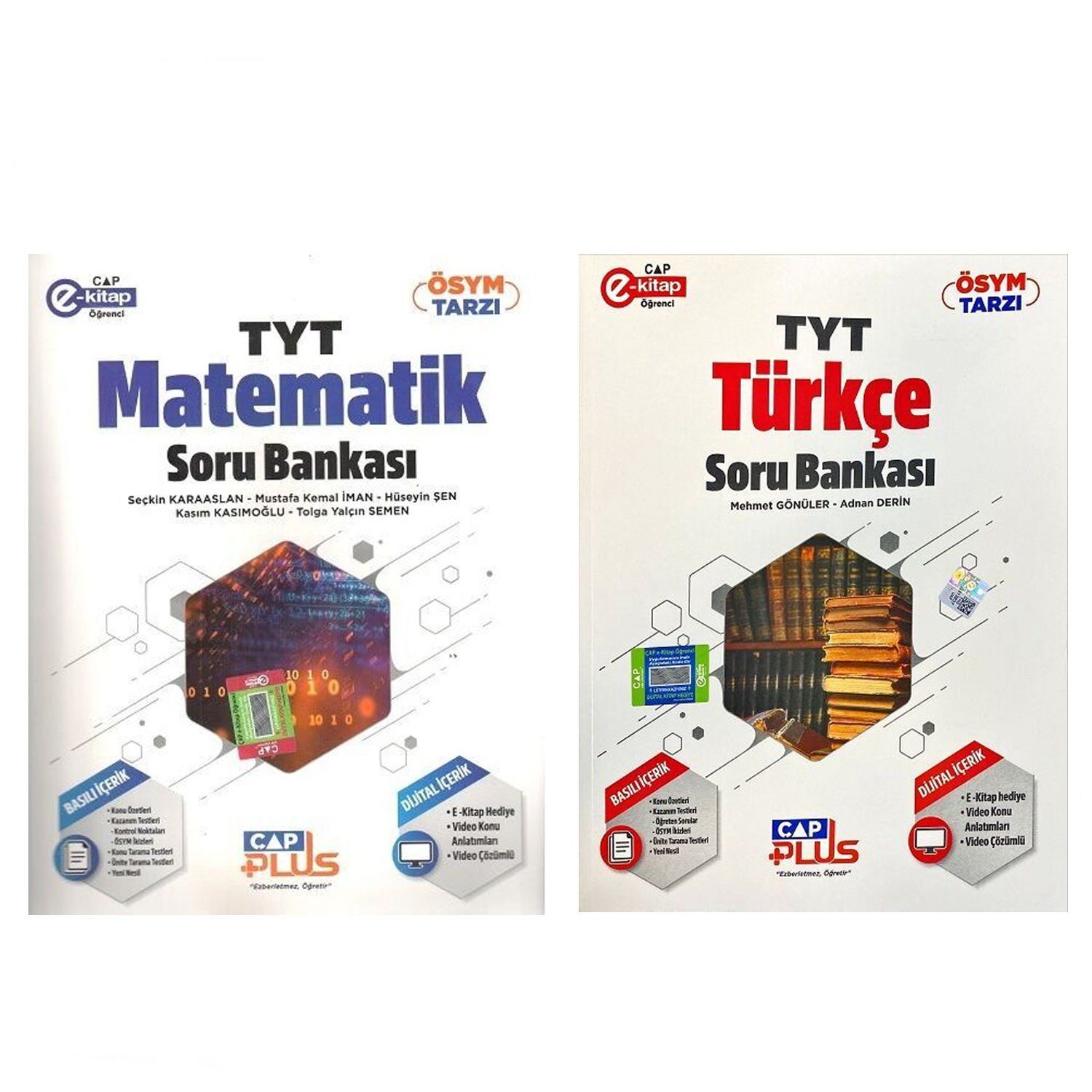 Çap Yayınları TYT Matematik ve Türkçe Soru Bankası
