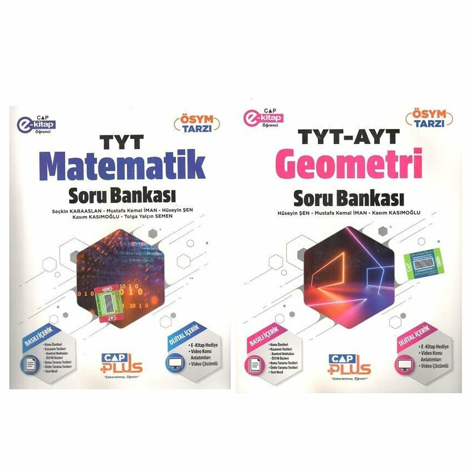Çap Yayınları TYT Geometri ve Matematik Plus Soru Bankası