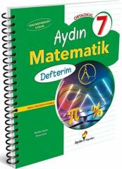 Aydın Yayınları 7. Sınıf Matematik Defterim