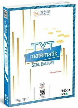 ÜçDörtBeş Yayınları 2024 TYT Matematik Soru Bankası