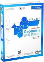 ÜçDörtBeş Yayınları 2023 TYT AYT Geometri Soru Bankası 1. Kitap