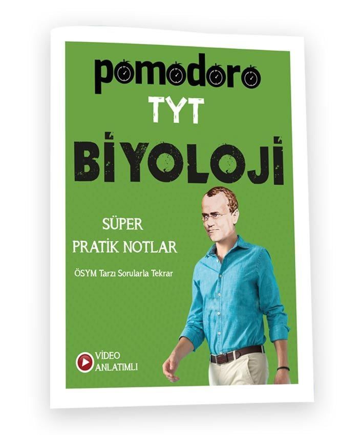 Pomodoro TYT Biyoloji Konu Soru Süper Pratik Notlar