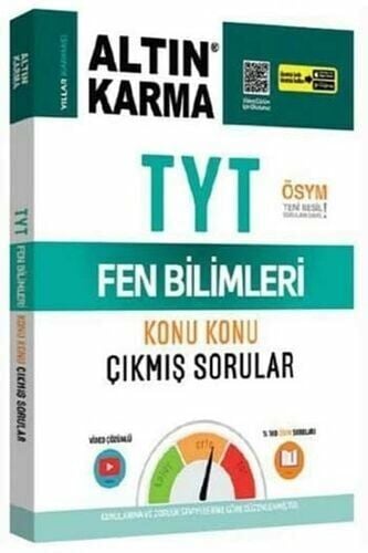 Altın Karma TYT Fen Bilimleri Konu Konu Çıkmış Sorular