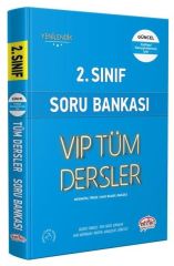Editör Yayınevi 2. Sınıf VIP Tüm Dersler Soru Bankası Mavi Kitap
