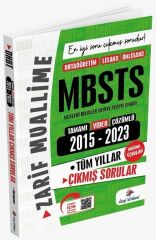 Dizgi Kitap MBSTS Çıkmış Sorular Video Çözümlü - Zarif Muallime Dizgi Kitap