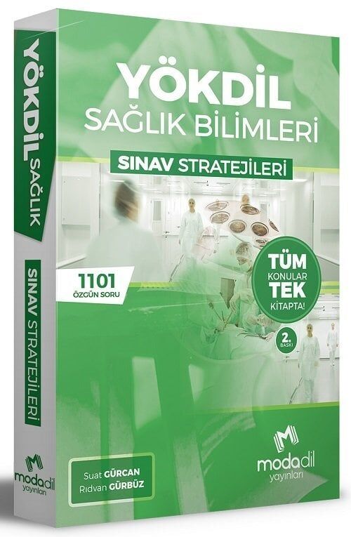 Modadil YÖKDİL Sağlık Bilimleri Sınav Stratejileri Soru Bankası Modadil Yayınları