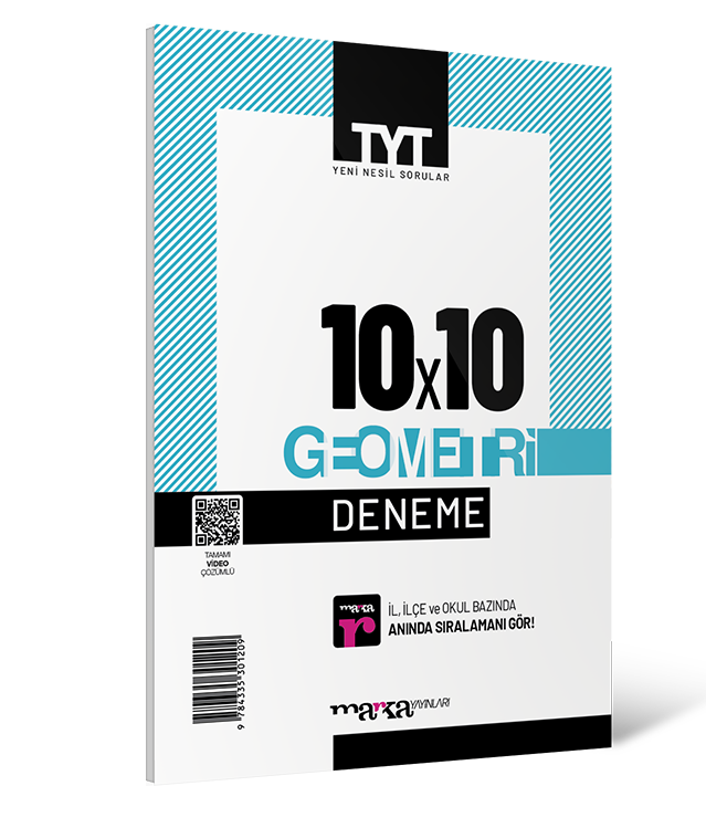 Marka 2025 YKS TYT Geometri 10x10 Deneme Marka Yayınları