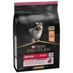 Pro Plan Sensitive Skin Somonlu Medium Puppy Orta Irk Yavru Köpek Maması 3 Kg