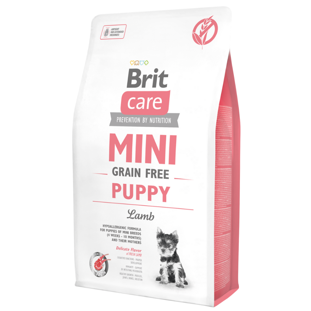 Brit Care Tahılsız Mini Puppy Kuzu Etli Yavru Köpek Maması 2 Kg