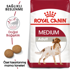 ﻿Royal Canin Medium Adult Orta Irk Yetişkin Köpek Maması 15 Kg