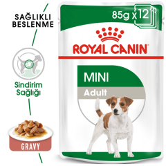 Royal Canin Mini Adult Pounch Konserve Köpek Maması 85 Gr