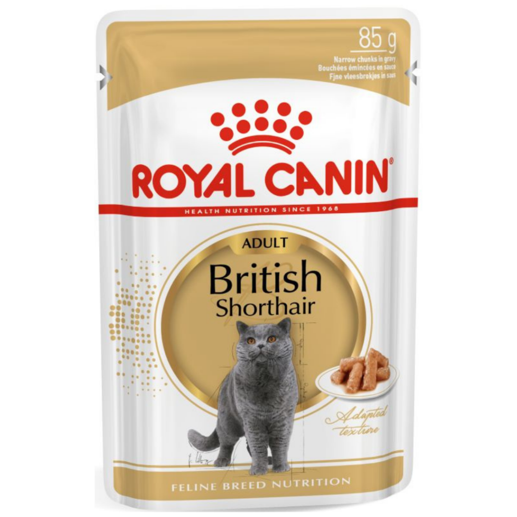 Royal Canin British Shorthair Adult Pounch Kedi Konserve Maması 85 Gr