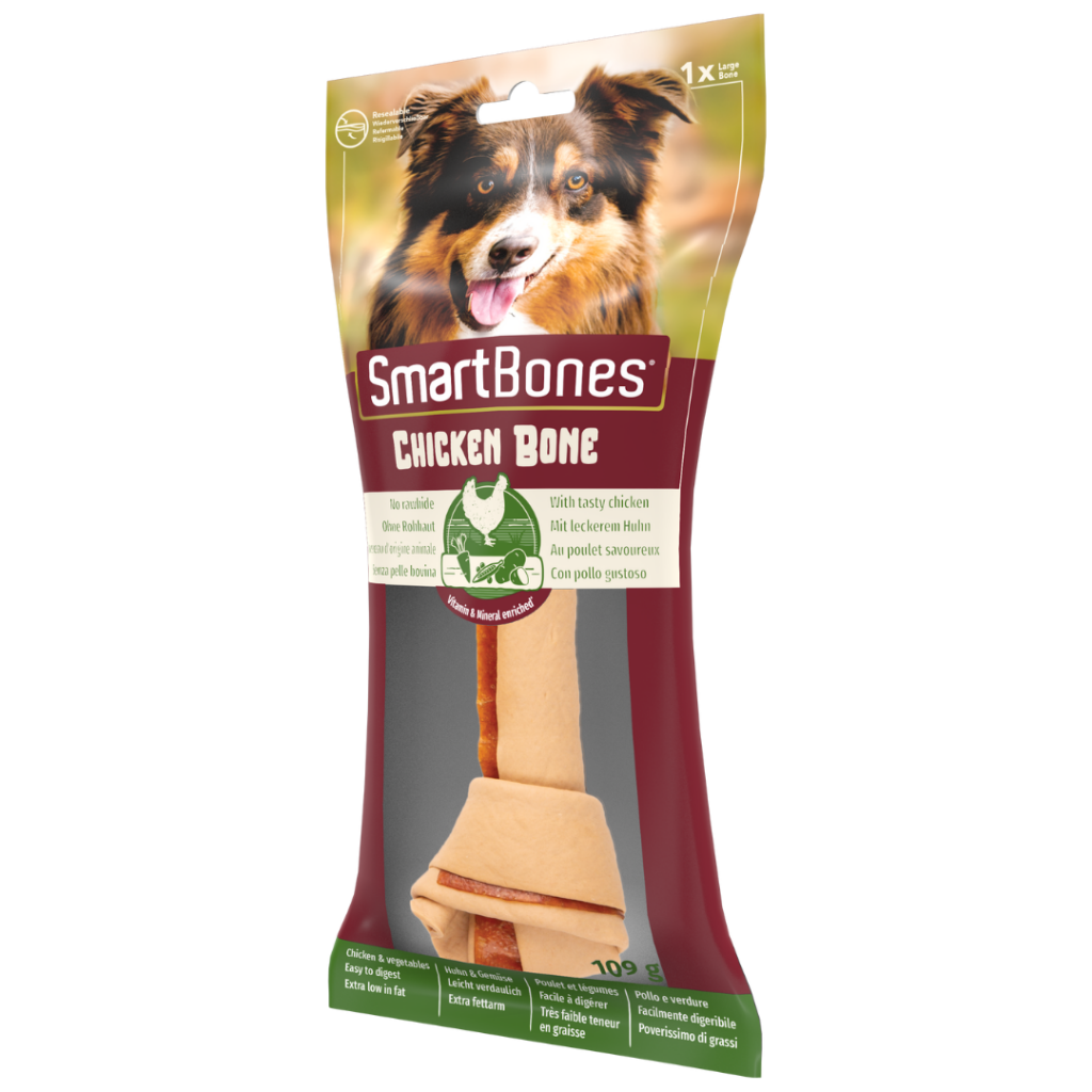 SmartBones Tavuklu Düğüm Köpek Ödül Kemiği Large 109 G