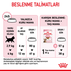 Royal Canin Kitten Sterilised Kısırlaştırılmış Yavru Kedi Maması 2 Kg