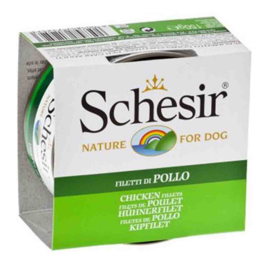 Schesir Dog Jelly Tavuk Etli Fileto Köpek Konservesi 150 Gr