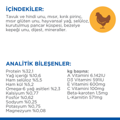 ﻿Hill's SCIENCE PLAN Light Tavuklu Yetişkin Kedi Maması 1.5 Kg