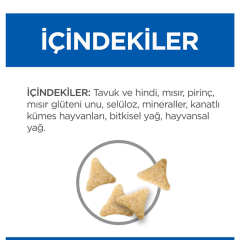 ﻿Hill's SCIENCE PLAN Tüy Yumağı Tavuklu Yetişkin Kedi Maması 1.5 Kg