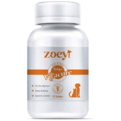 Zoey Vitacure Kedi Ve Köpek Bağışıklık sistemini Destekleyici Vitamin Tablet ( 75 Tablet )