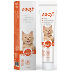 Zoey Kediler İçin Multi Vitamin Paste 100 Gr