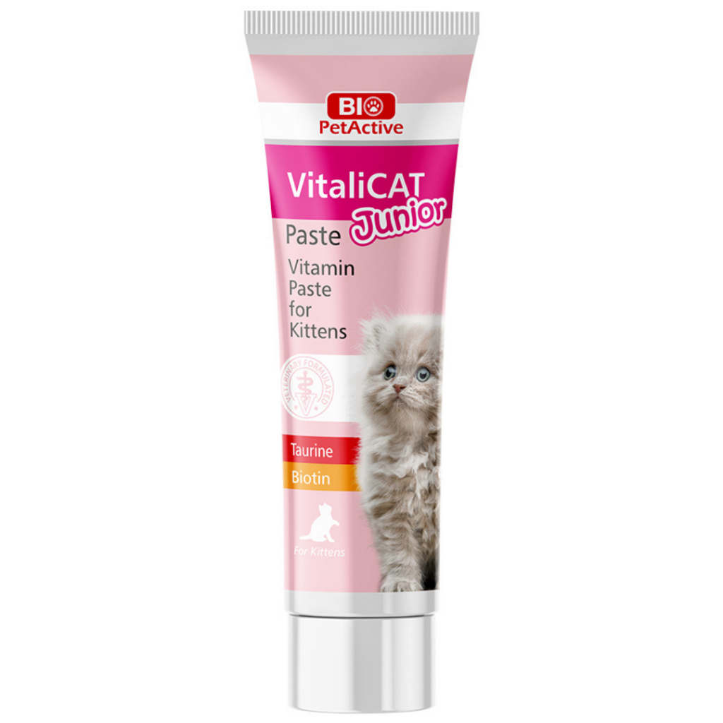 Bio PetActive VitaliCat Junior Yavru Kediler İçin Vitamin Paste 100 ML