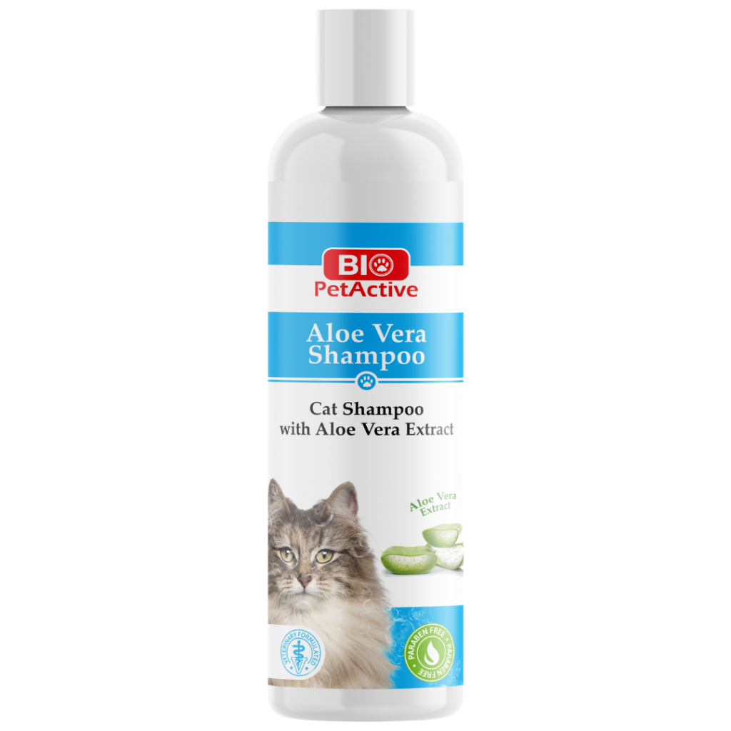 Bio PetActive Aloe Vera Shampoo Aloe Vera Özlü Kedi Şampuanı 250 ML