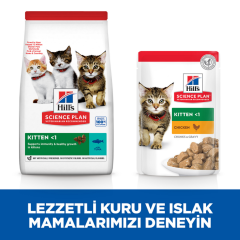 Hill's SCIENCE PLAN Ton Balıklı Yavru Kedi Maması 1.5 Kg