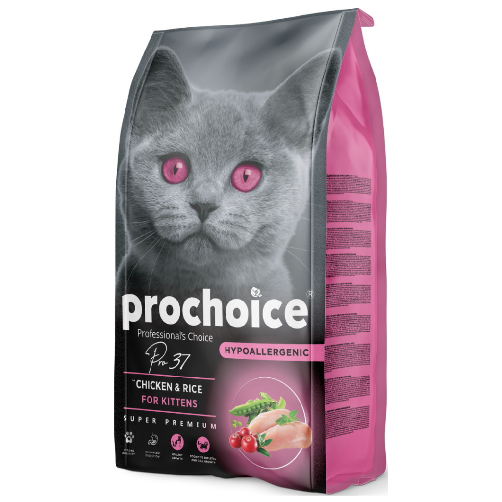 Prochoice Pro 37 Kitten Tavuklu ve Pirinçli Yavru Kedi Maması 2 Kg