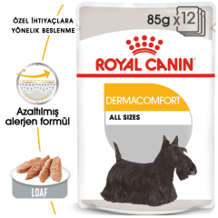 Royal Canin Dermacomfort  Pouch Köpek Yaş Maması 85 Gr