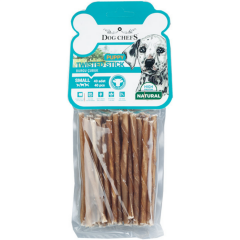 Dog Chefs Puppy Twisted Stick Natural İnce Burgu Çubuk Kemik Köpek Ödülü Small 40 Lı Paket