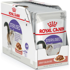 Royal Canin Sterilised Gravy Pouch Kısır Kedi Konserve Maması 85 Gr 12 Adet