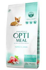 Optimeal Puppy Hindi Etli Yavru Köpek Maması 12 Kg