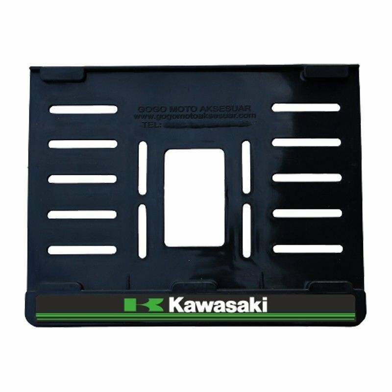 KAWASAKİ UYUMLU 3 PLASTİK (15x24 cm) KIRILMAZ PLAKALIK