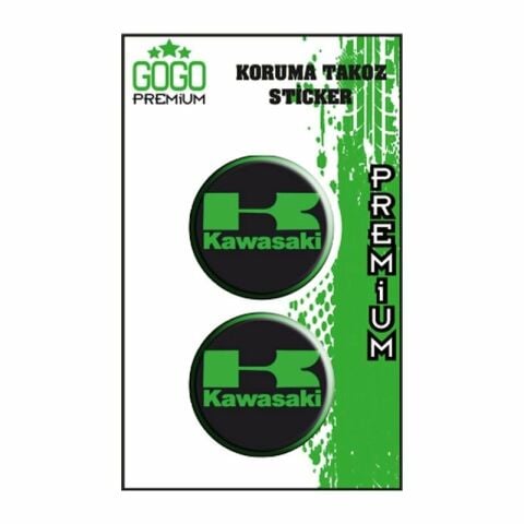 KAWASAKİ UYUMLU KORUMA TAKOZU İKİLİ DAMLA STİCKER