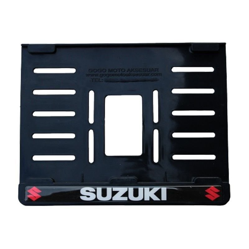 SUZUKI UYUMLU 1 PLASTİK (15x24 cm) KIRILMAZ PLAKALIK