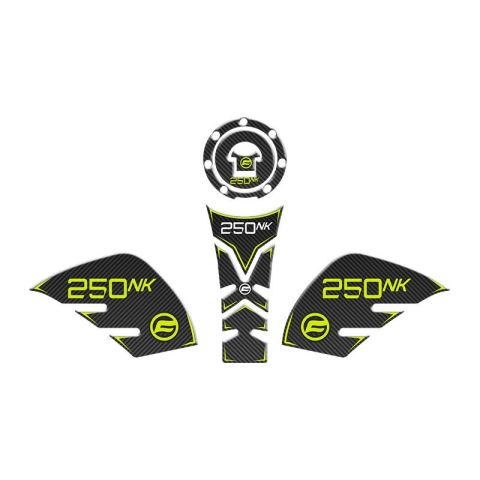 CF MOTO 250 NK 2018 - 2022 UYUMLU Tank Pad SET 004