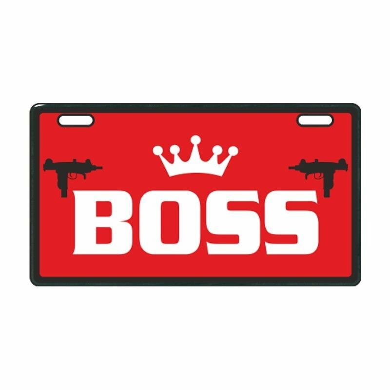 KIRMIZI BOSS E-BİKE PLAKALIK