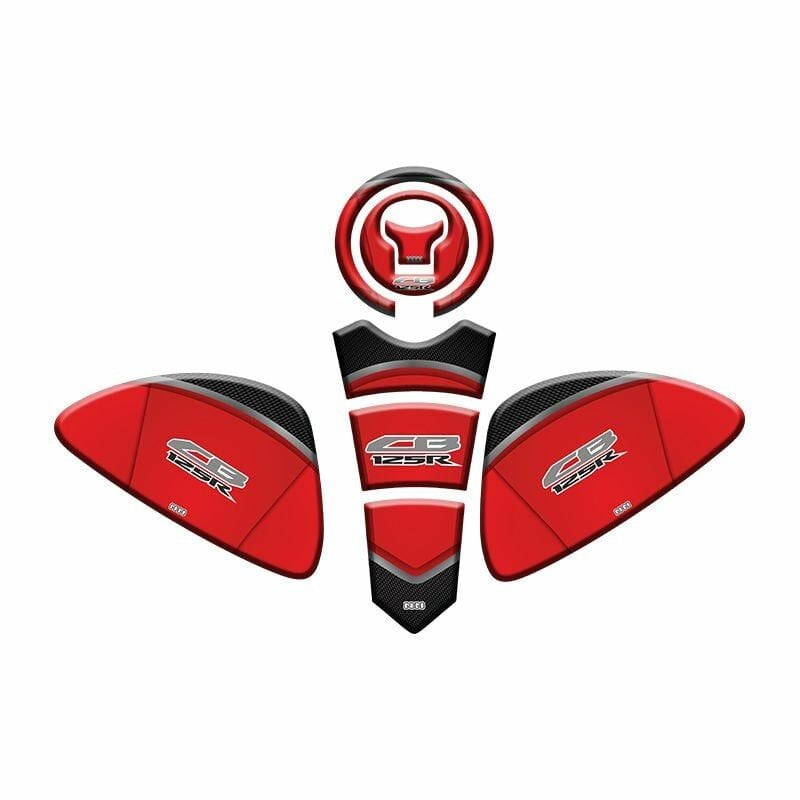 HONDA CB125R 2018 - 2019 UYUMLU Tank Pad Set